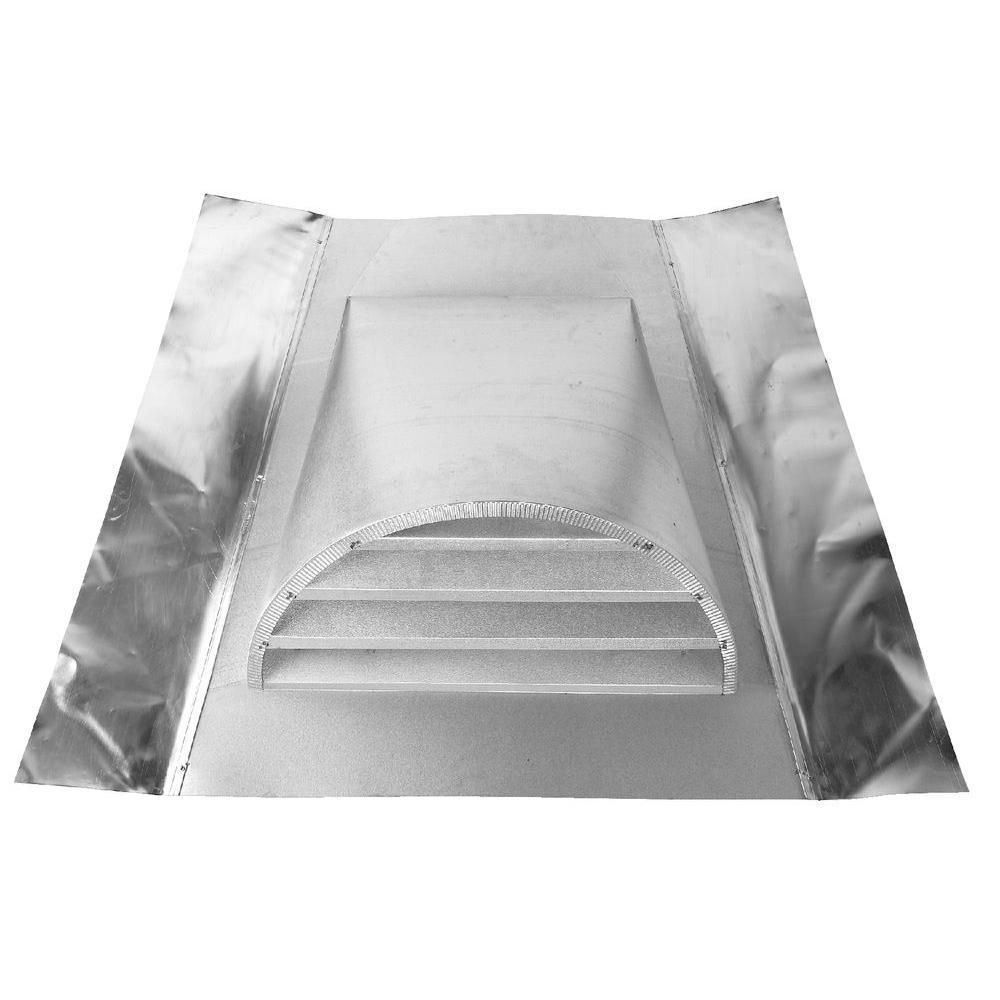 Construction Metals 24 In X 12 In Galvanized Steel Half Round