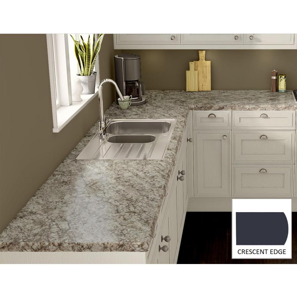 Wilsonart Bianco Romano Laminate Custom Crescent Edge-C-F-C144187235