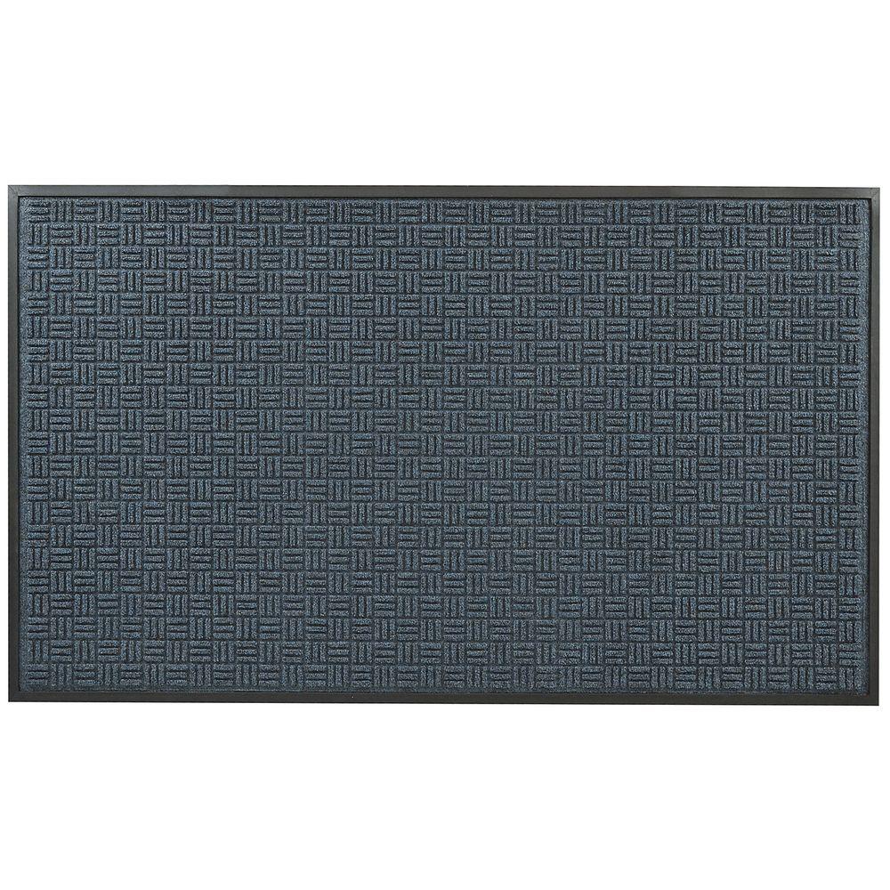 NoTrax Opus Charcoal 48 in. x 72 in. RubberBacked Entrance Mat
