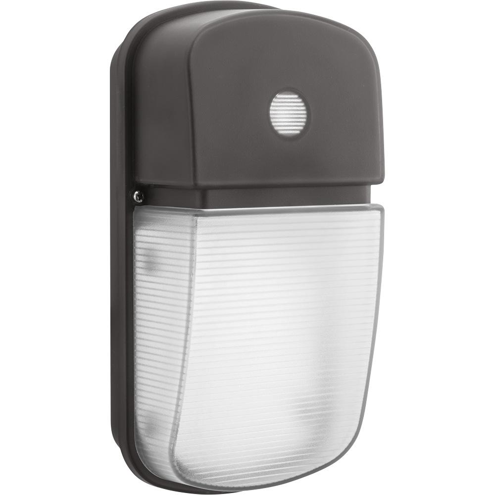 UPC 190887648843 product image for Lithonia Lighting OLWP Bronze Outdoor Integrated LED Wall Pack Light with Dusk t | upcitemdb.com