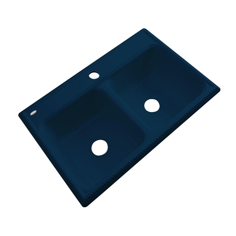 Navy Blue Kitchen Sinks The Home Depot Seabrook