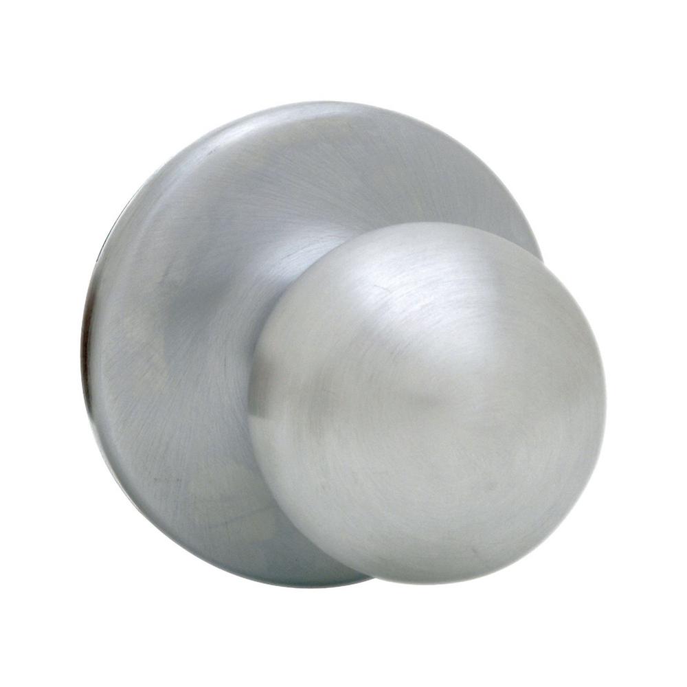 Schlage Bowery Bright Chrome Passage Hall/Closet Door Knob with Greyson