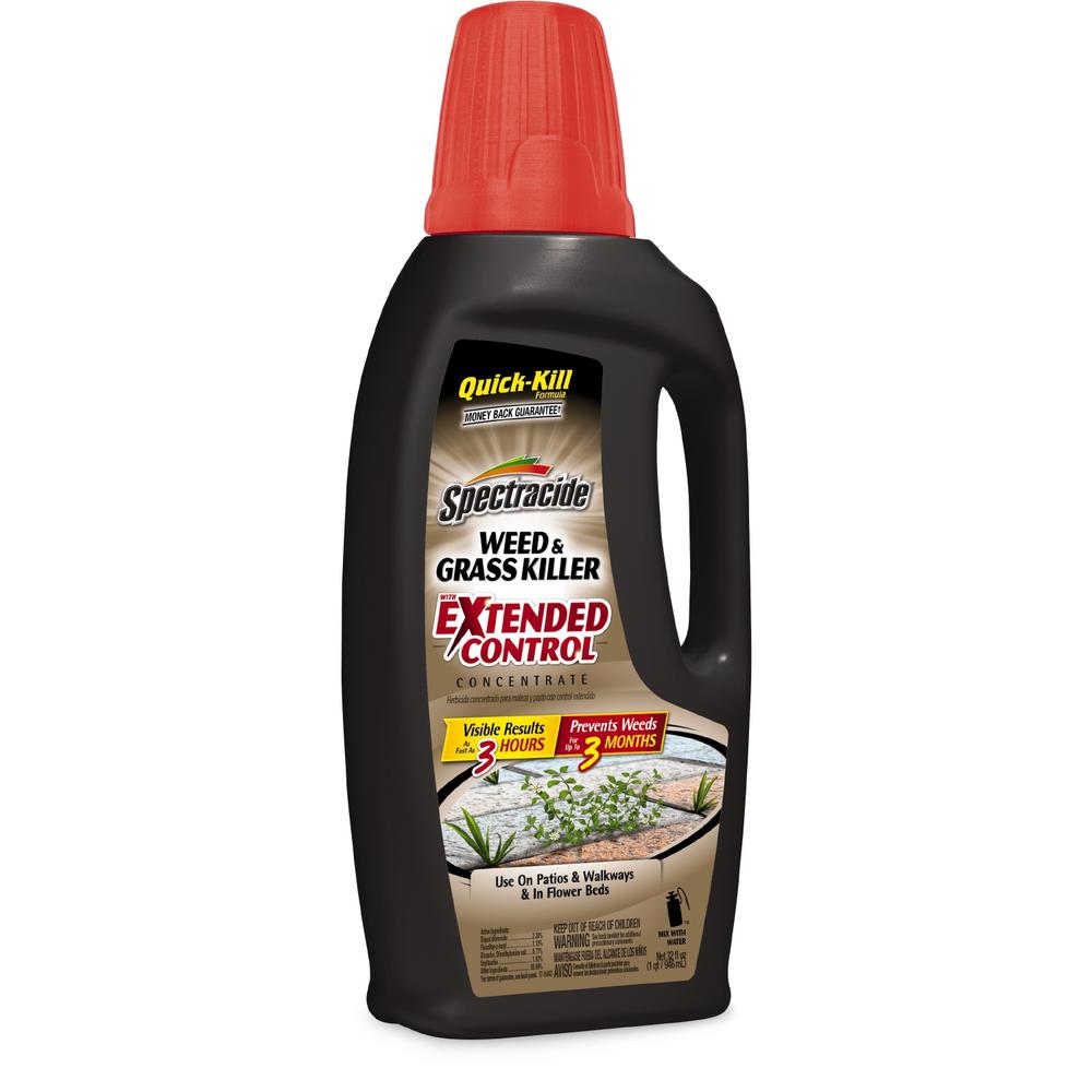 Spectracide Weed And Grass Killer 32 Oz Concentrate Extended Control Hg 96391 1 The Home Depot