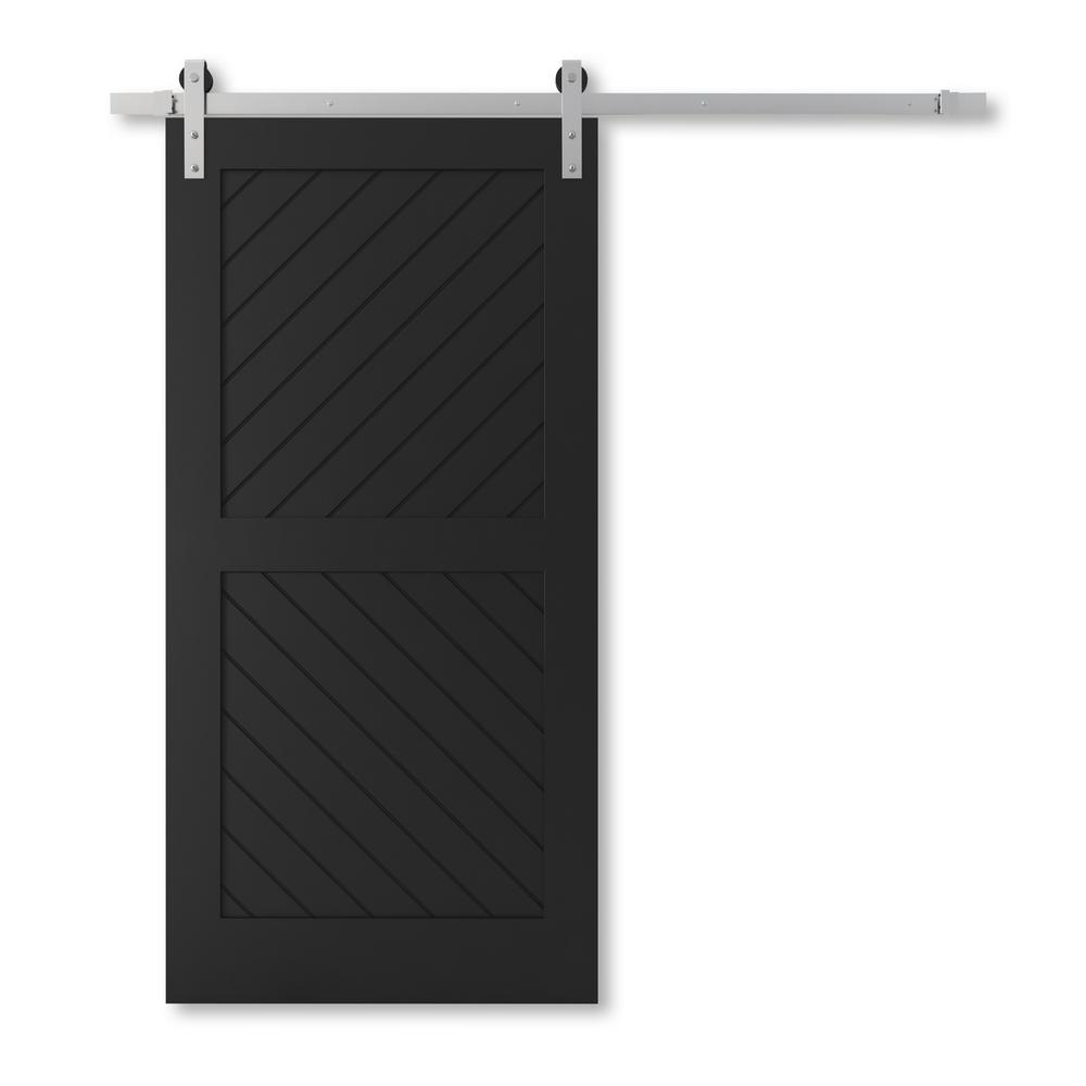 Painted Hardware Black Barn Doors Interior Closet Doors