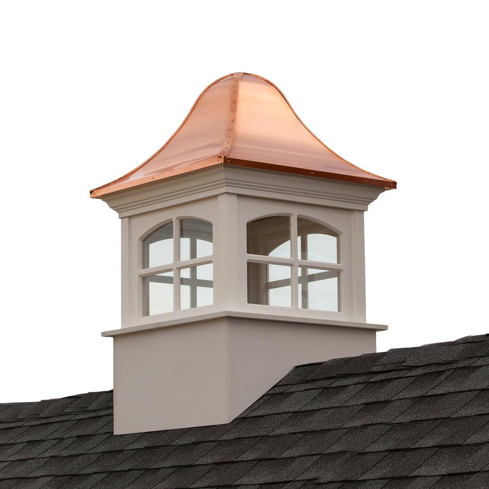 Good Directions Greenwich Vinyl Cupola With Copper Roof 48 In X