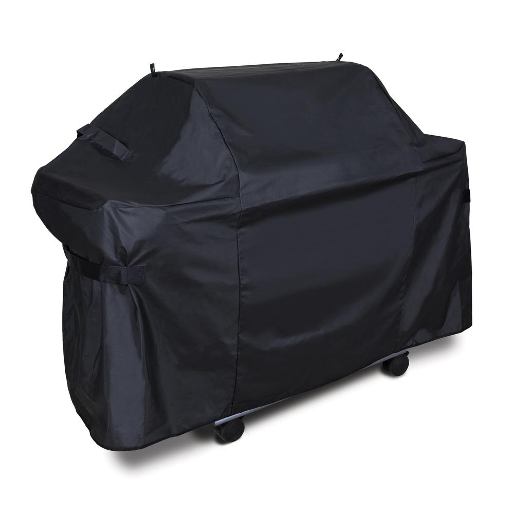 Grill Care Deluxe 61 in. PVC/Polyester Grill Cover compatible with
