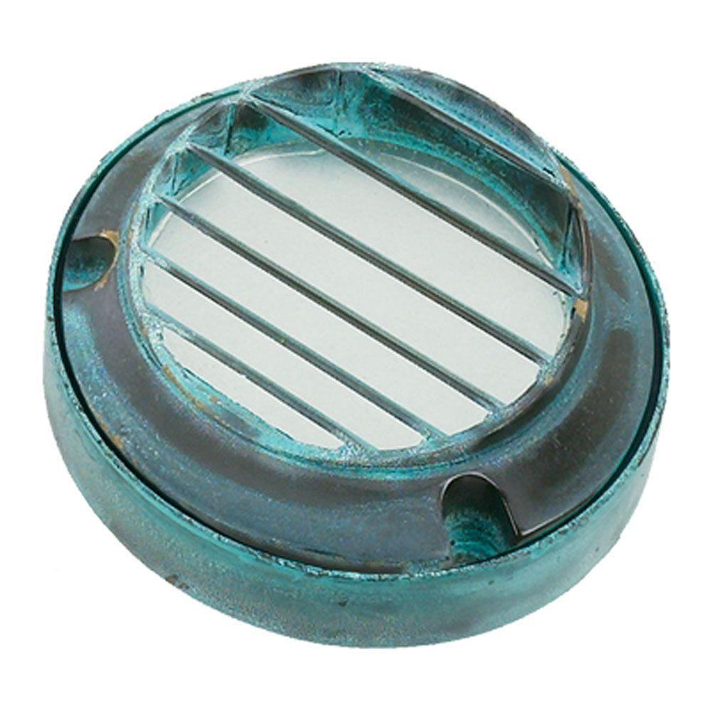 Best Quality Lighting Industrial Outdoor 1 Light Verde Green Die Cast Brass Step