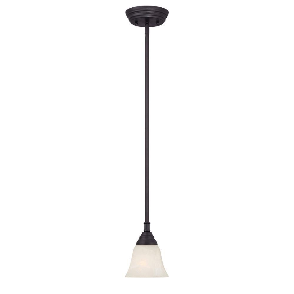 Designers Fountain Kendall 1 Light Oil Rubbed Bronze Mini Pendant