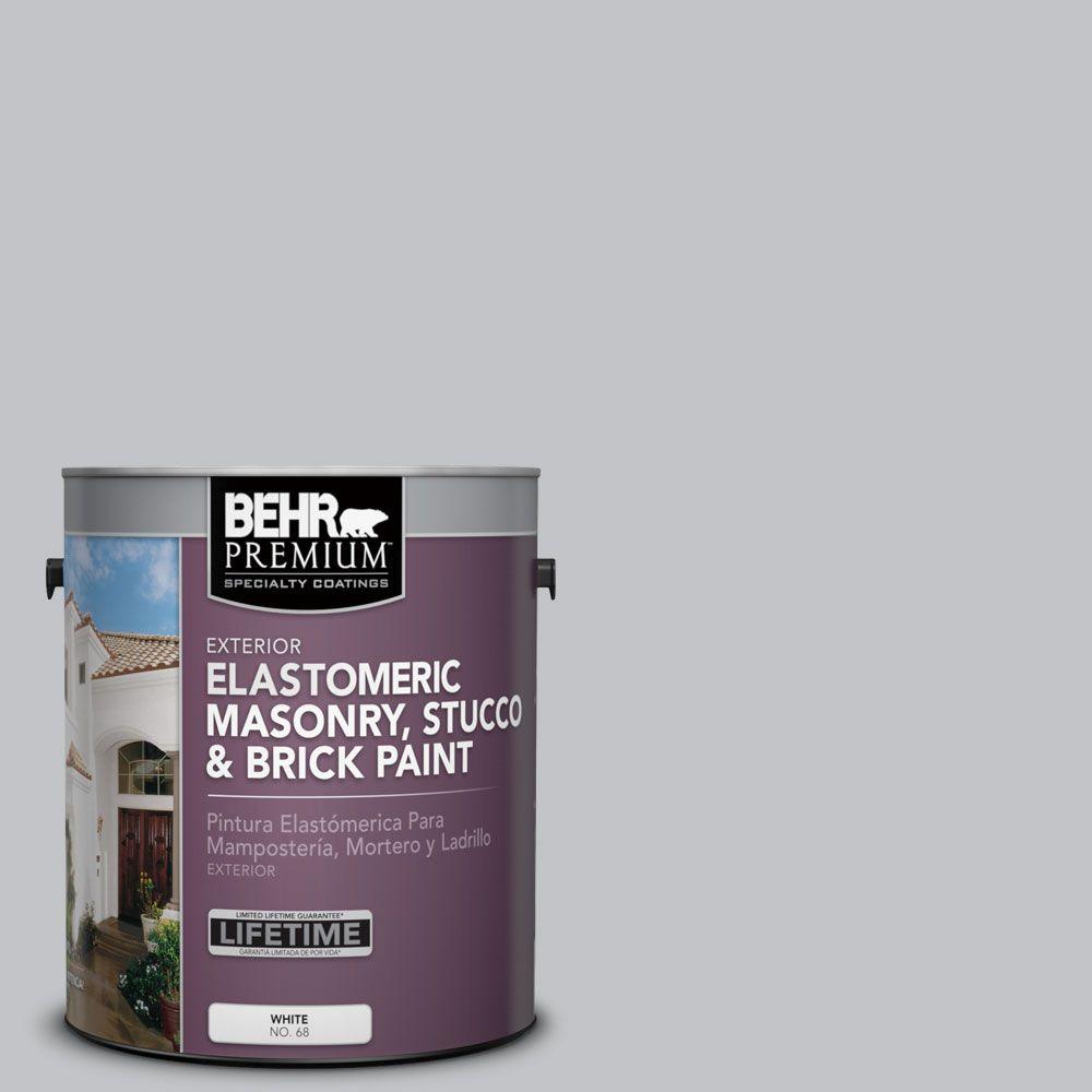 Behr Premium 1 Gal Ms 75 Blue Gray Sky Elastomeric Masonry Stucco Ms 75 Blue Gray Sky Elastomeric Masonry Stucco