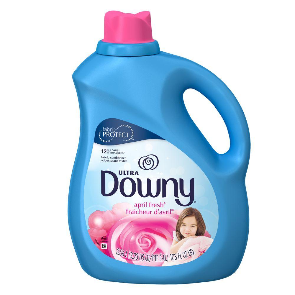 Downy 103 oz. April Fresh Liquid Fabric Softener (120 Loads