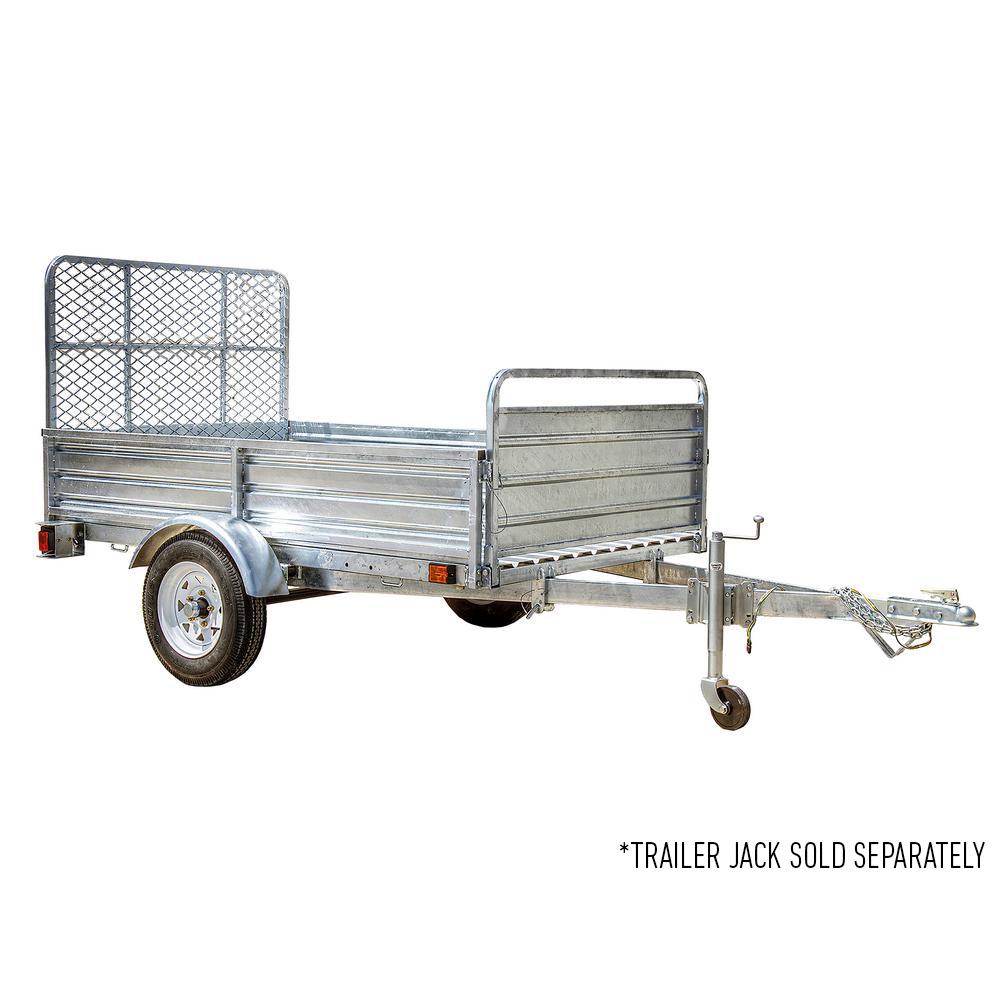 Detail K2 4.5 ft. x 7.5 ft. Single Axle Utility Trailer Kit with DriveUp GateMMT5X7DUG The