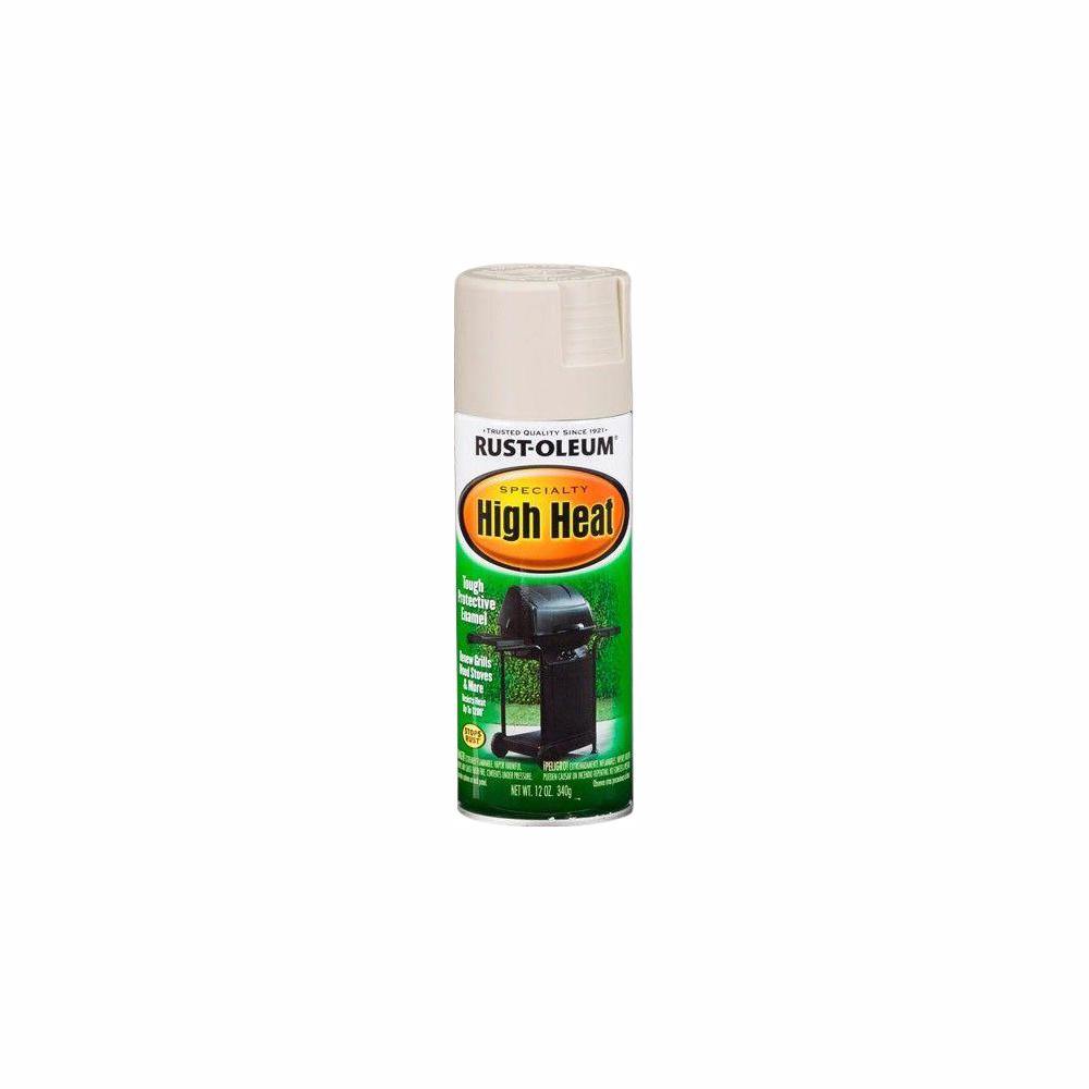 Rust Oleum Specialty 12 Oz High Heat Satin Almond Spray Paint 6 High Heat Satin Almond Spray Paint 6