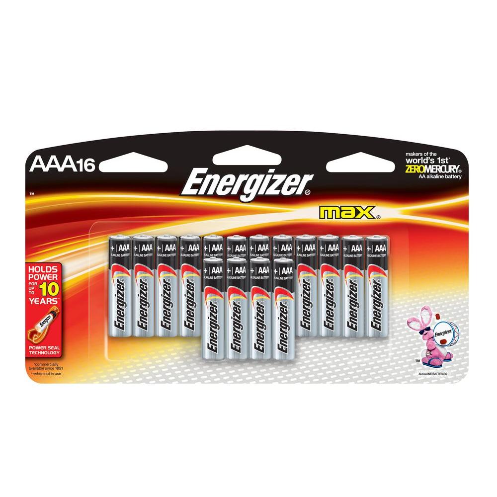 Energizer MAX Alkaline D Battery (4-Pack)-E95SBP4T1 - The Home Depot