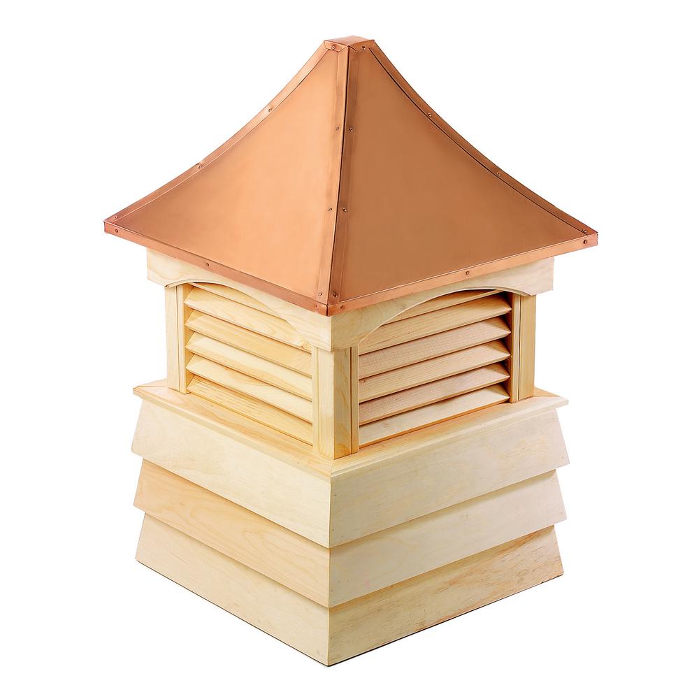 Good Directions Sherwood 18 in. x 26 in. Wood Cupola with Copper Roof