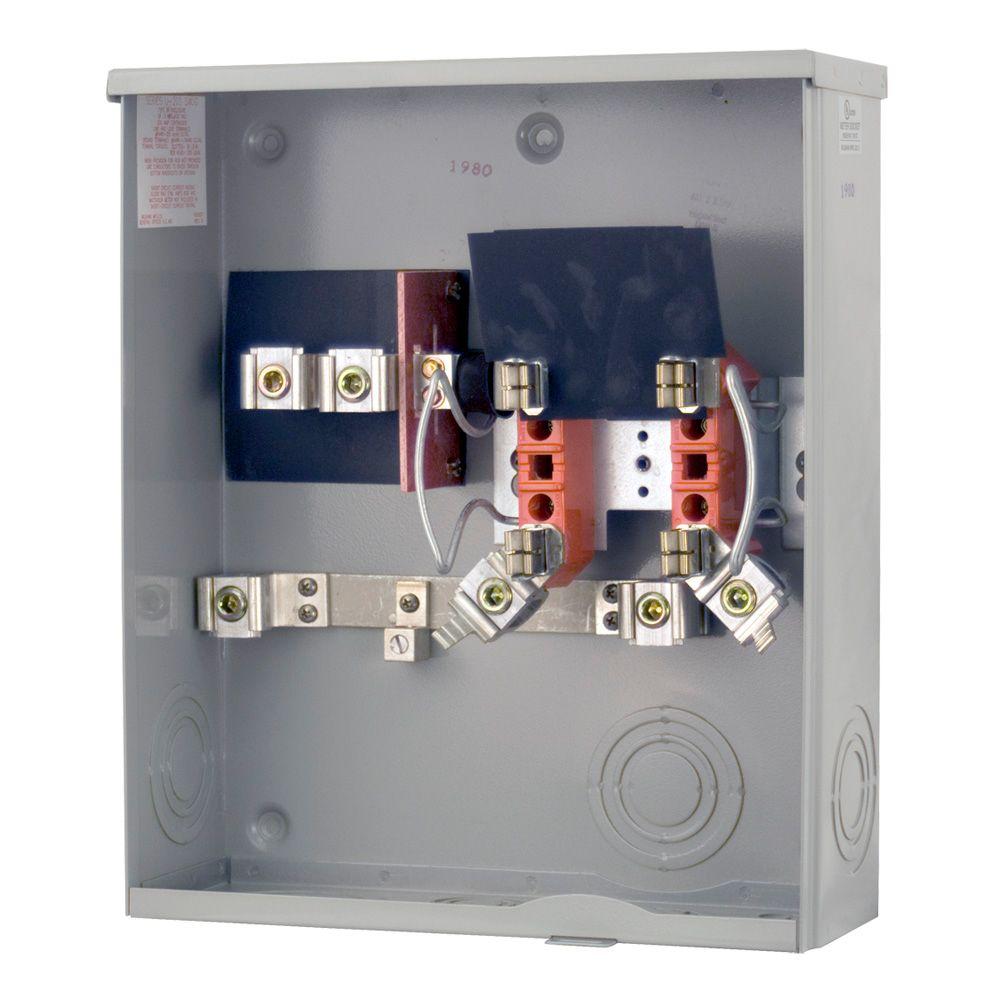 Milbank 200 Amp Ringless Underground Meter Socket