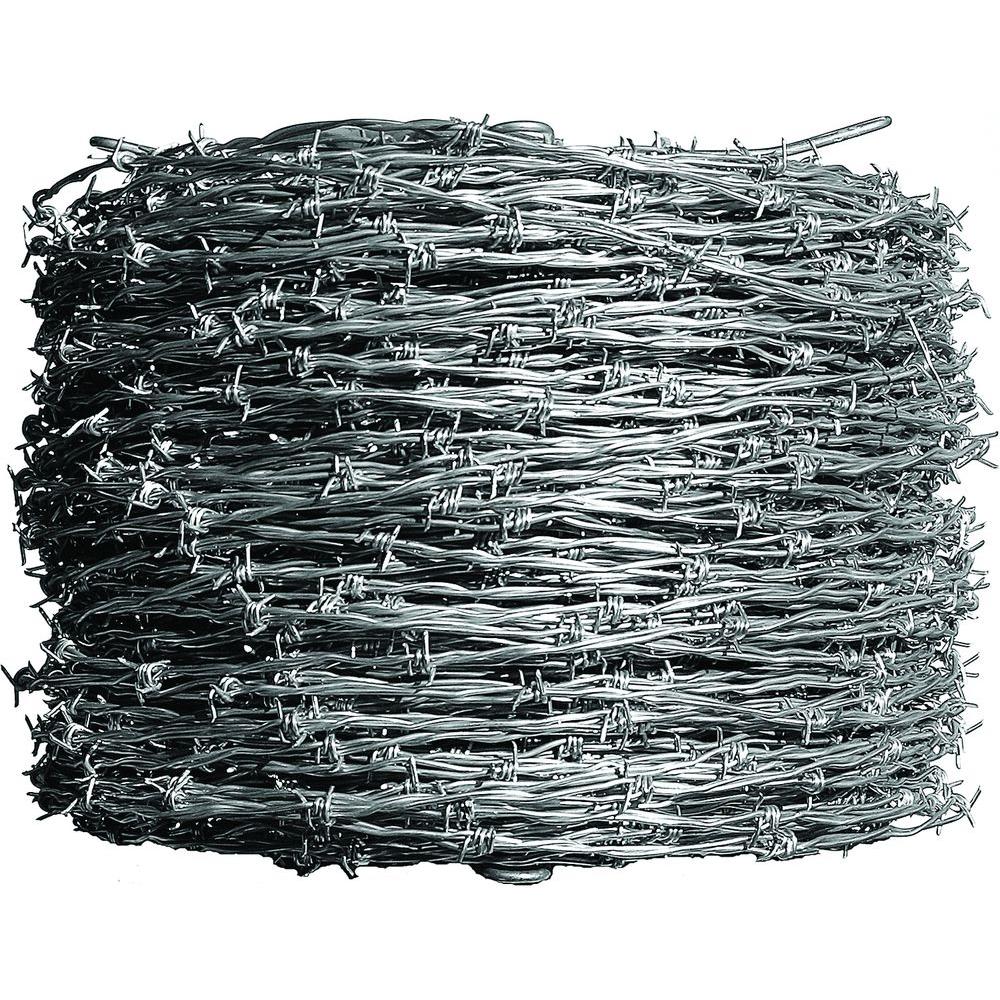small roll of barbed wire