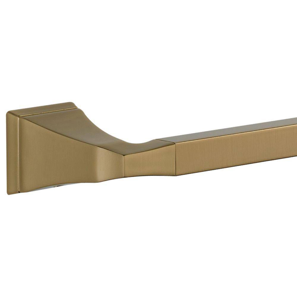 Delta Dryden 24 in. Towel Bar in Champagne Bronze-75124-CZ - The Home Depot