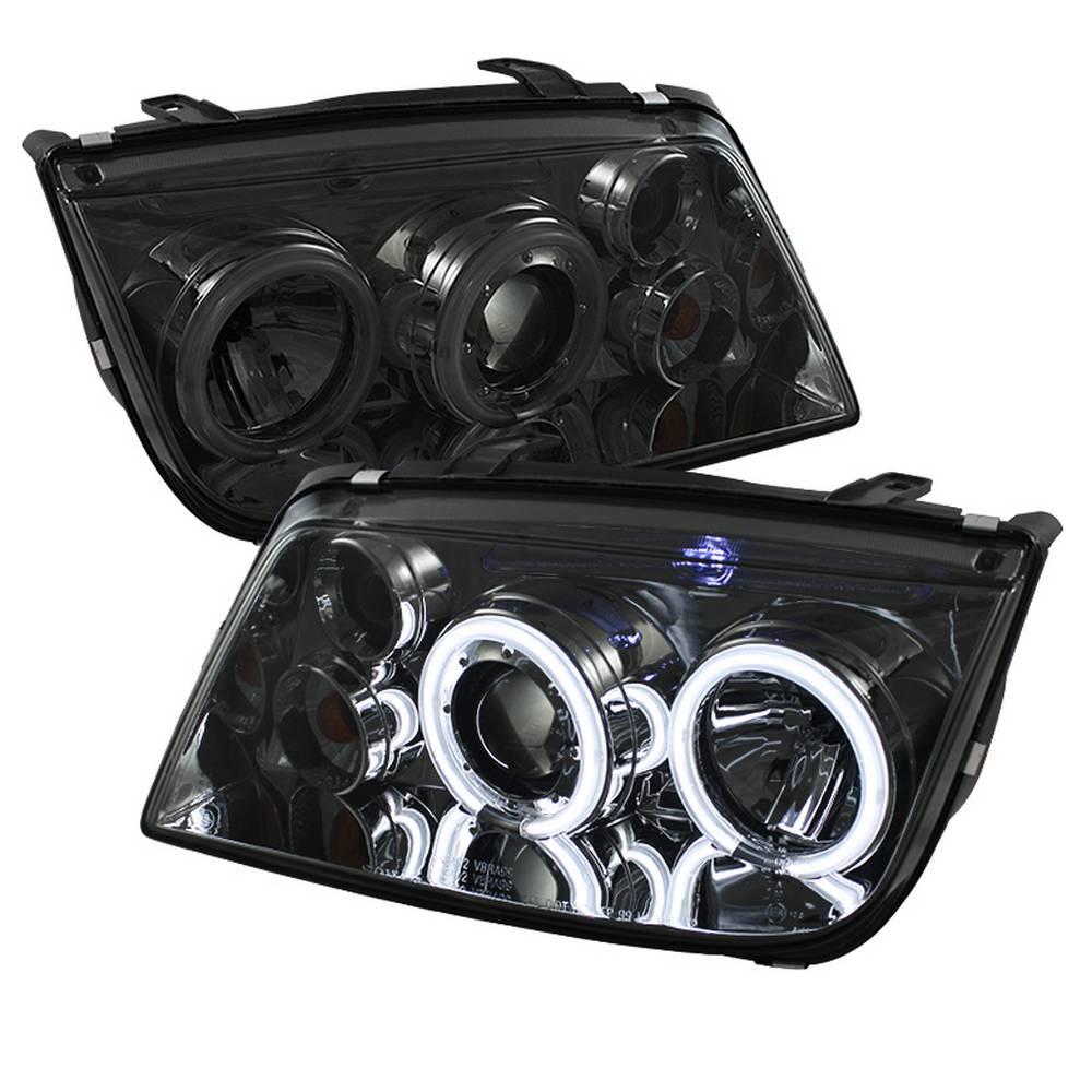 Spyder Auto Volkswagen Jetta 99 05 Projector Headlights Doesn T Fit Volkswagen Jetta 99 05 Projector Headlights Doesn T Fit The 2 5 Ccfl Halo Smoke High H1 Low