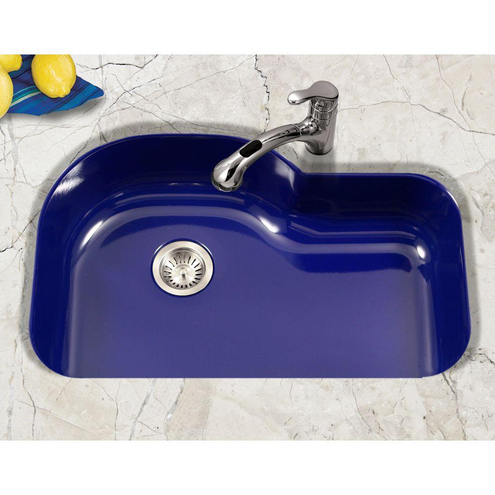 Navy Blue Kitchen Sinks Kitchen The Home Depot