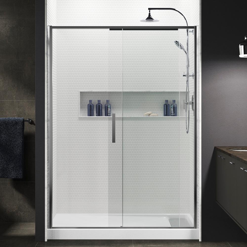 Kohler Torsion 60 In W X 76 875 In H Frameless Sliding Shower
