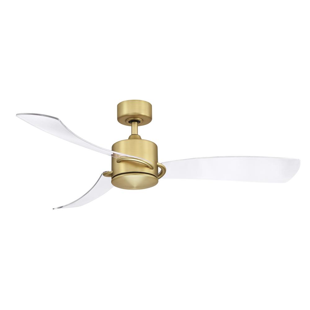 Fanimation Sculptaire 52 In Integrated Led Brushed Satin Br Integrated Led Brushed Satin Br