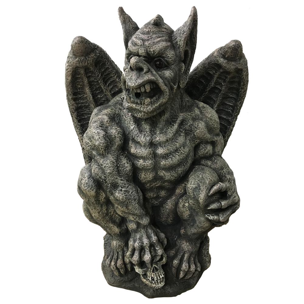  Home Accents Holiday 32 in H Halloween Gargoyle with LED 