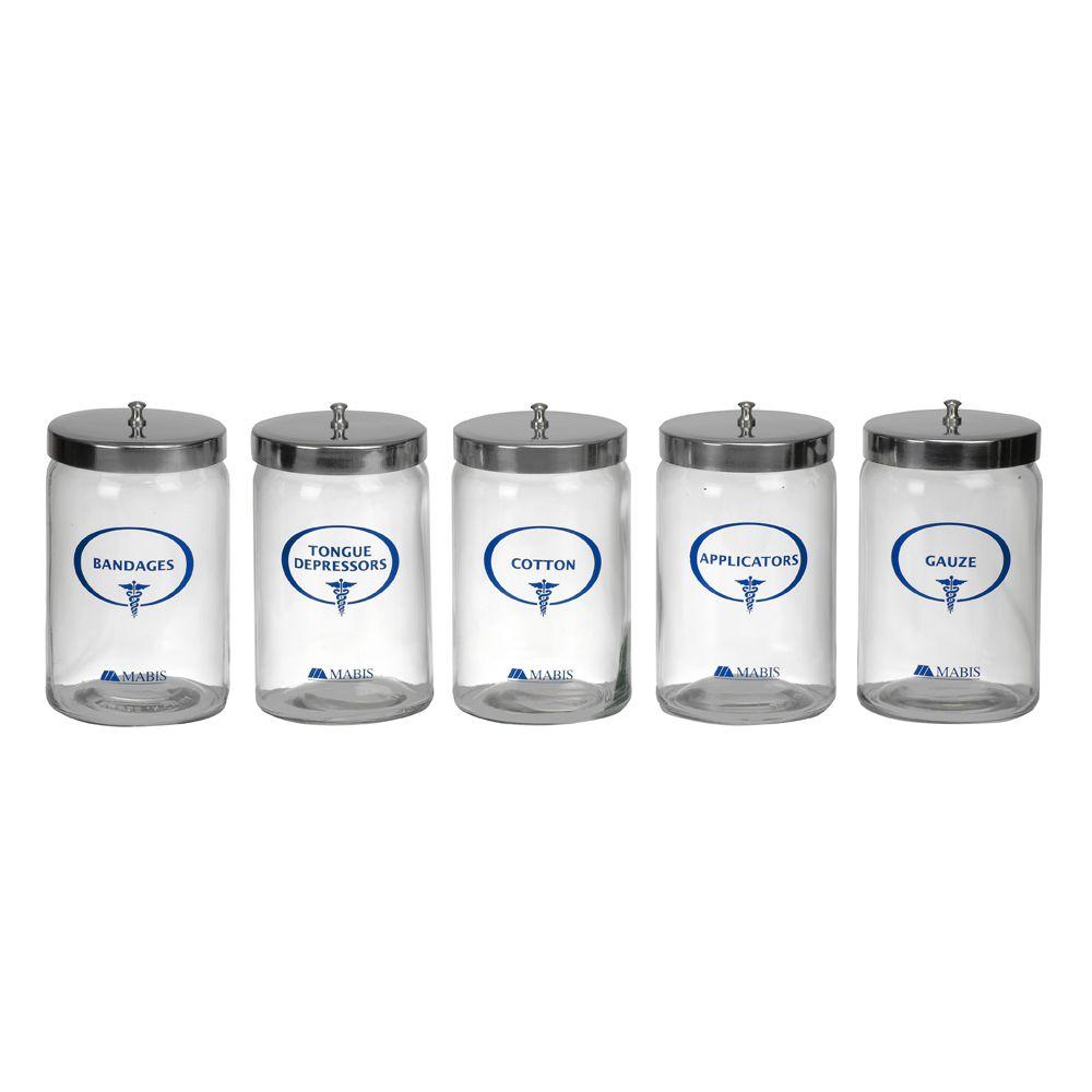 MABIS Glass StorALot Sundry Jar39812000 The Home Depot