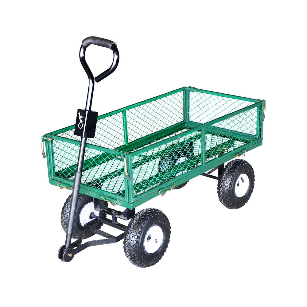 Sandusky 5 cu. ft. 24 in. W Utility Cart-FW4824 - The Home Depot