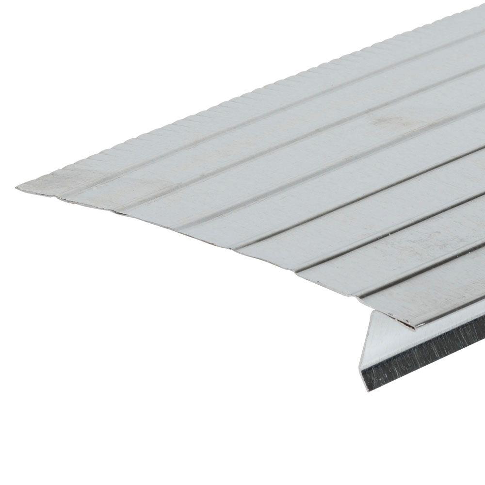 Amerimax Home Products F8 10 ft. Mill Finish Aluminum Drip Edge