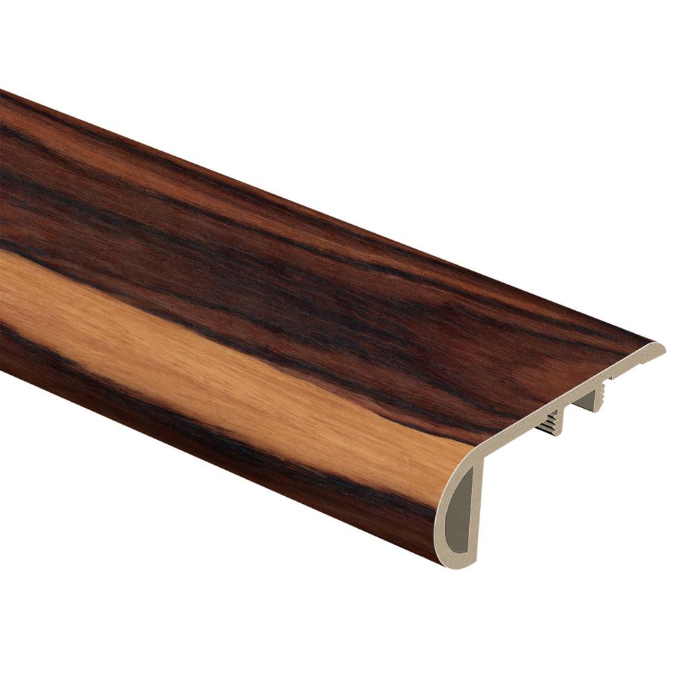 4 2.75-in x 78-in Dark Amber//chestnut Acac Stair Nose Floor Moulding Smooth
