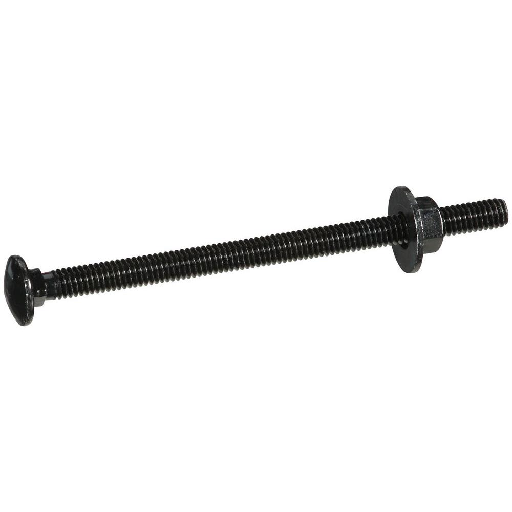National Hardware 5/16 in. x 5 in. Carriage Bolts in BlackV858B 5/16X5