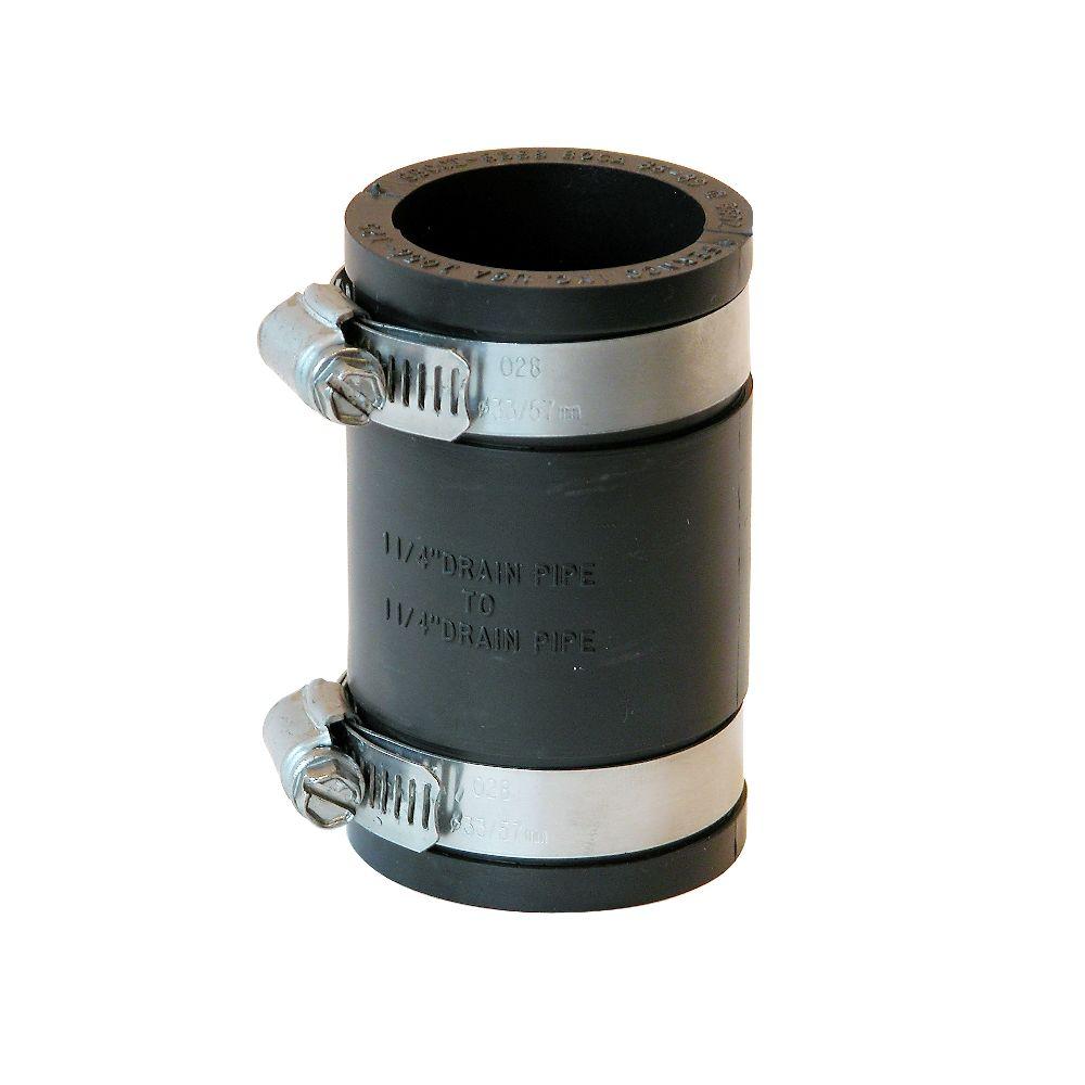 Fernco 1 1 4 In X 1 1 4 In Flexible PVC Coupling P1056 125 The Home 