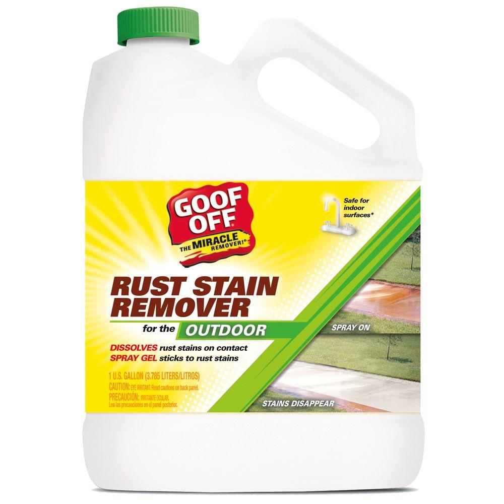 rust remover stain goof remove outdoor stains removers clean depot water iron lime oxidized well