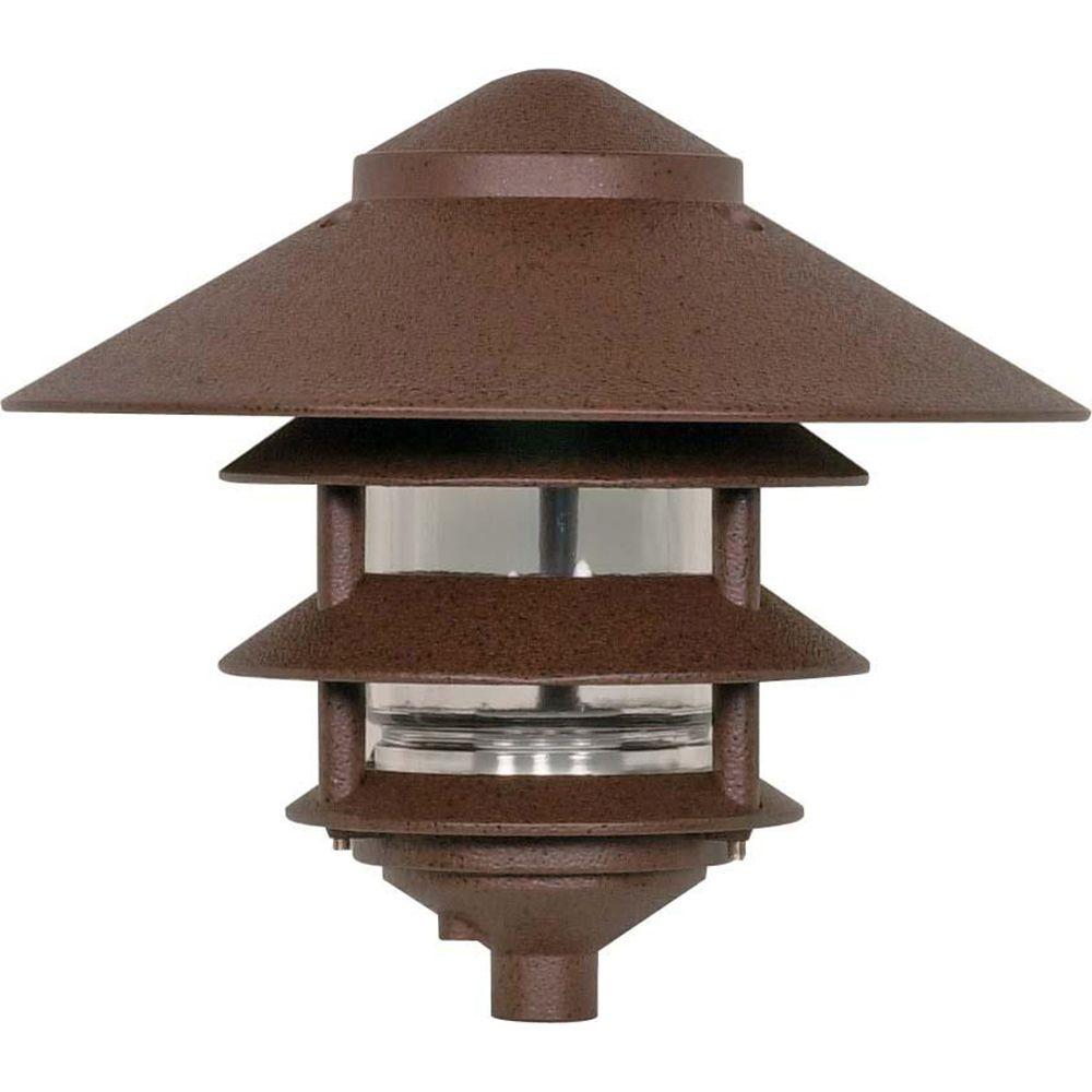 Glomar Tony 60-Watt Old Bronze Outdoor Landscape Path ...