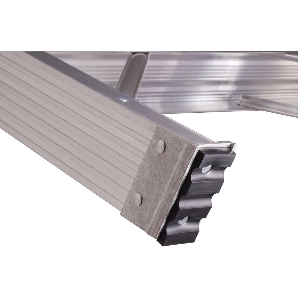 Werner Step Ladder 5 ft. Type IA Aluminum 300 lb. Capacity Tool Paint