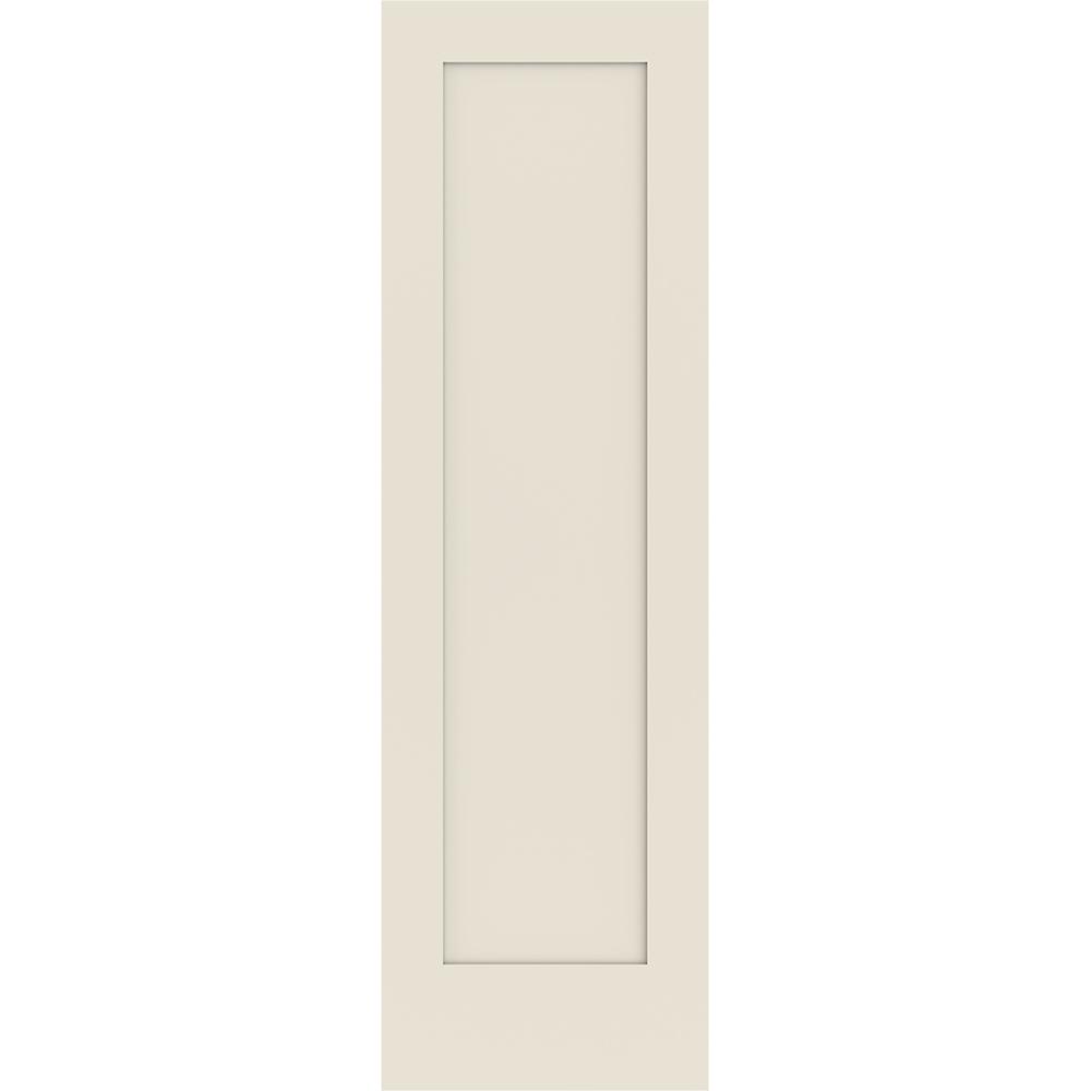 JELDWEN 24 in. x 80 in. 1 Panel Shaker Solid Core Primed Wood Interior Door SlabTHDJW226600036
