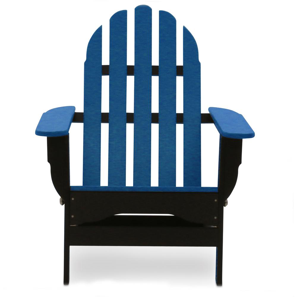 adirondack plastic folding chair royal icon durogreen primary finish frame