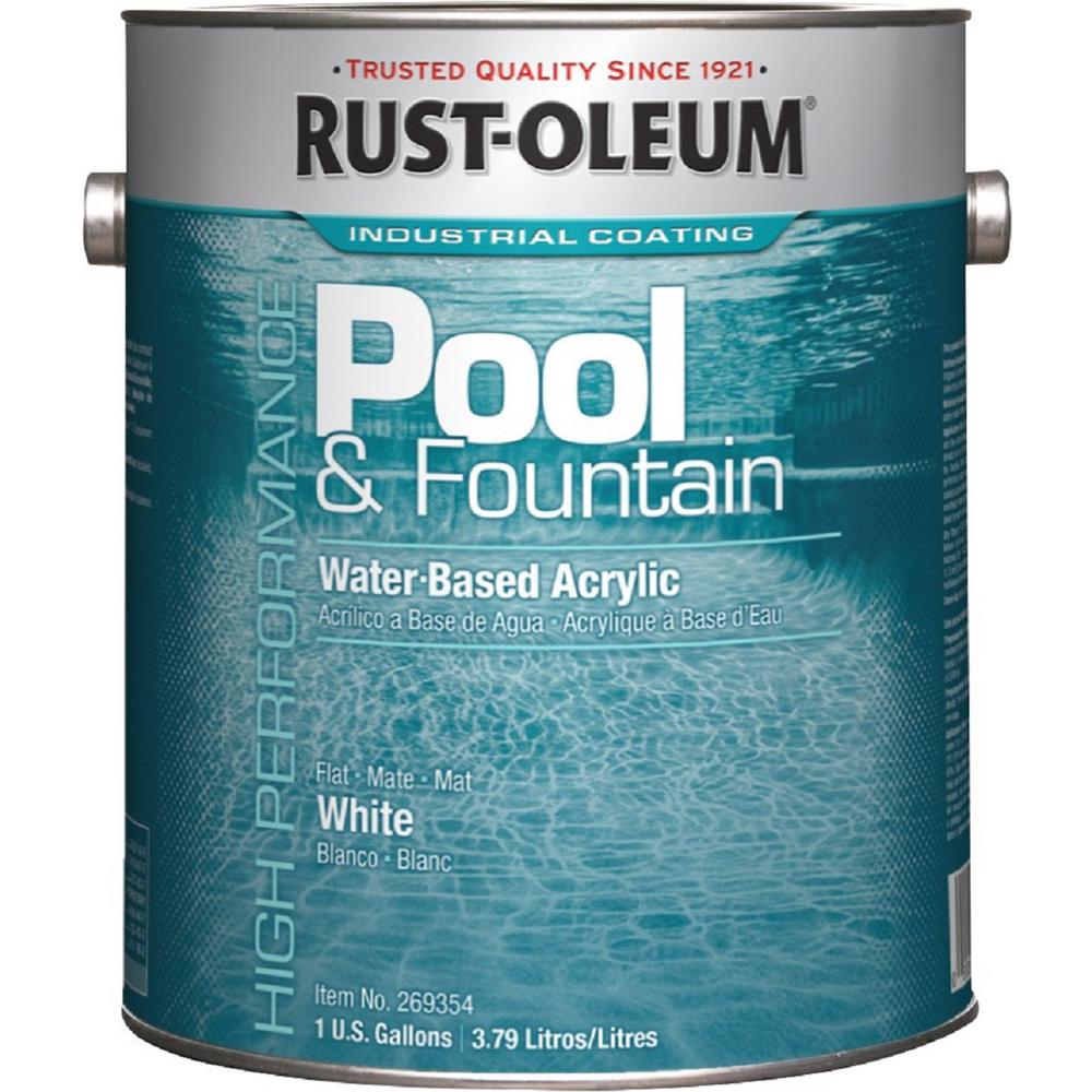 rustoleum pool and fountain paint