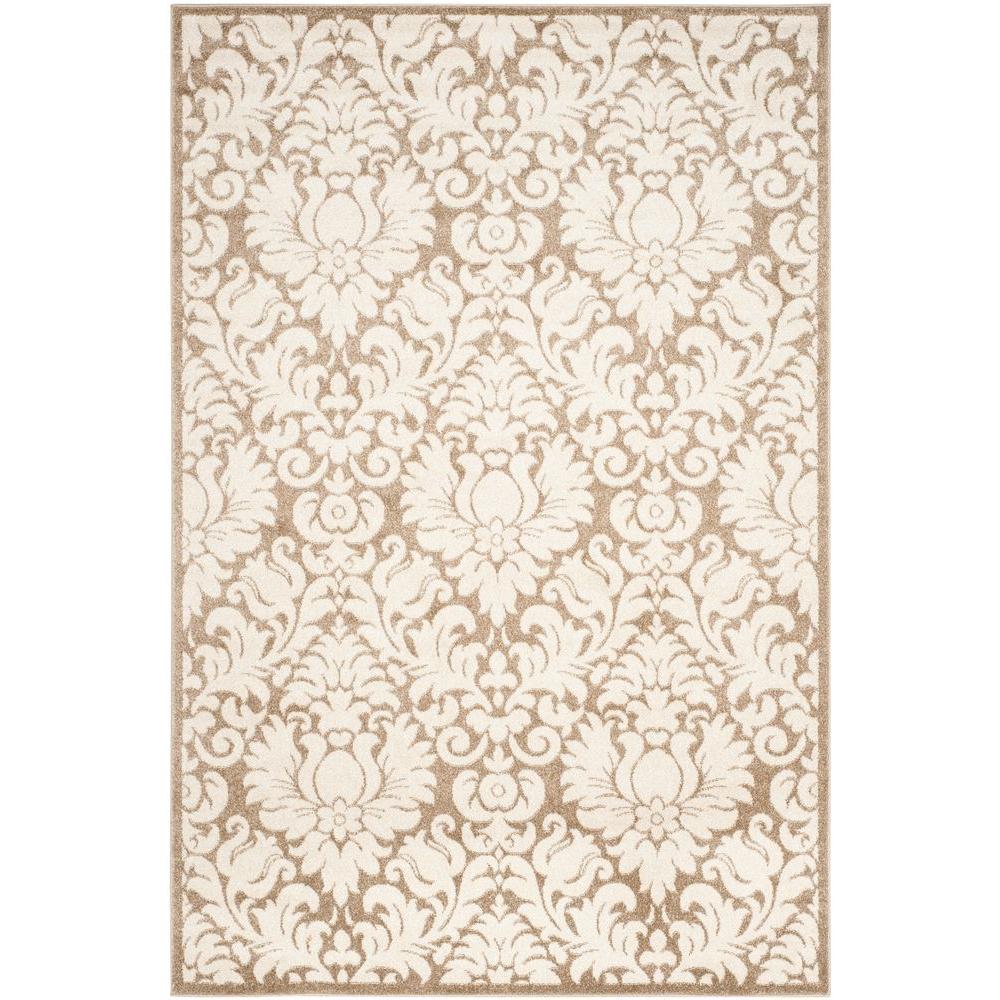 Safavieh Amherst Wheat Beige Area Rug 6 Safavieh Amherst Wheat Beige 6 Ft X 9 Indoor Outdoor