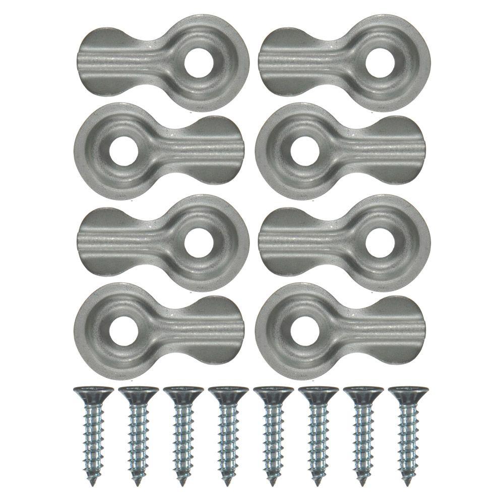 Wright Products Half Turn Buttons (8-Piece)-V20A-1/2 - The Home Depot