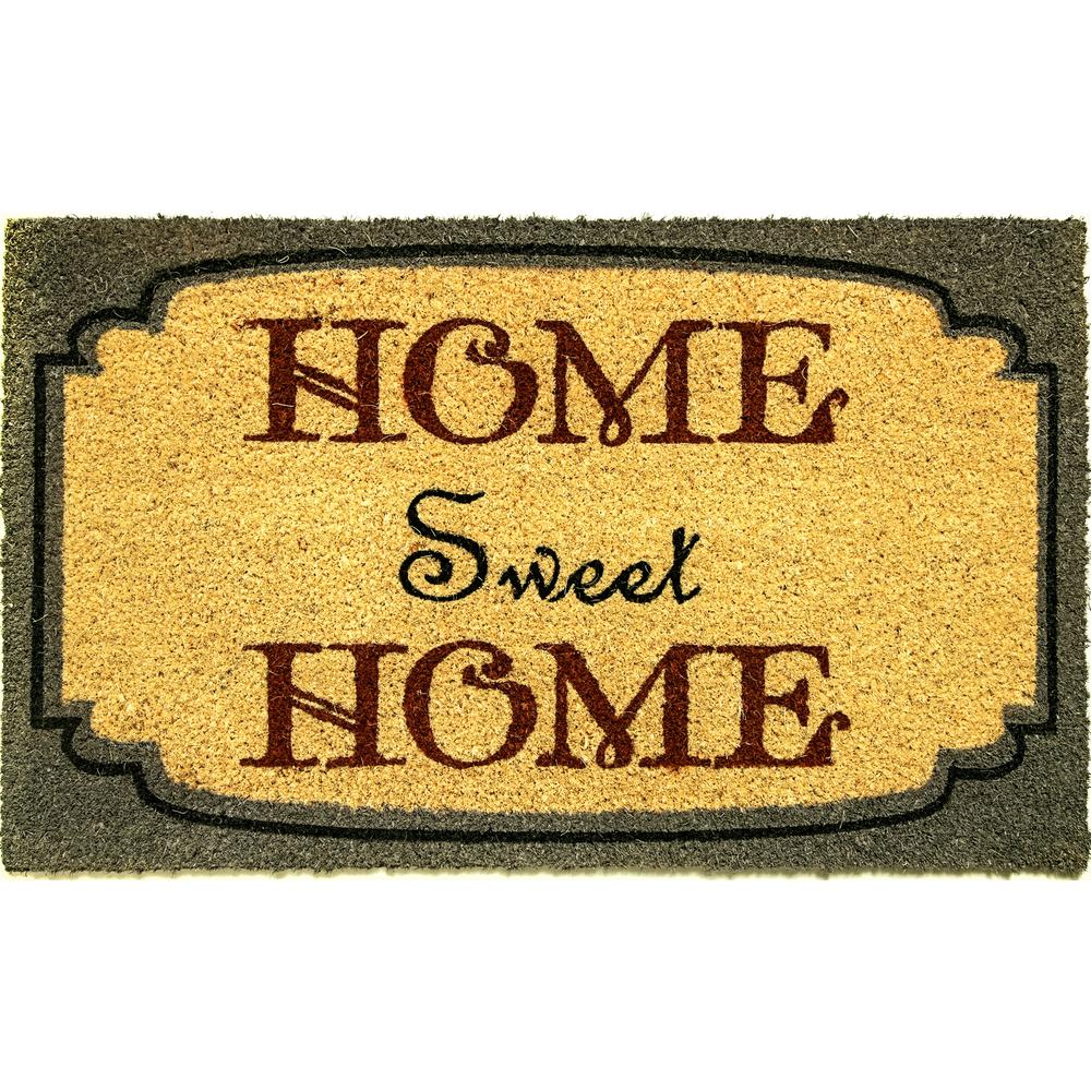 Dynamic Rugs Vale There Is No Place Like Home 18 In X 30 In