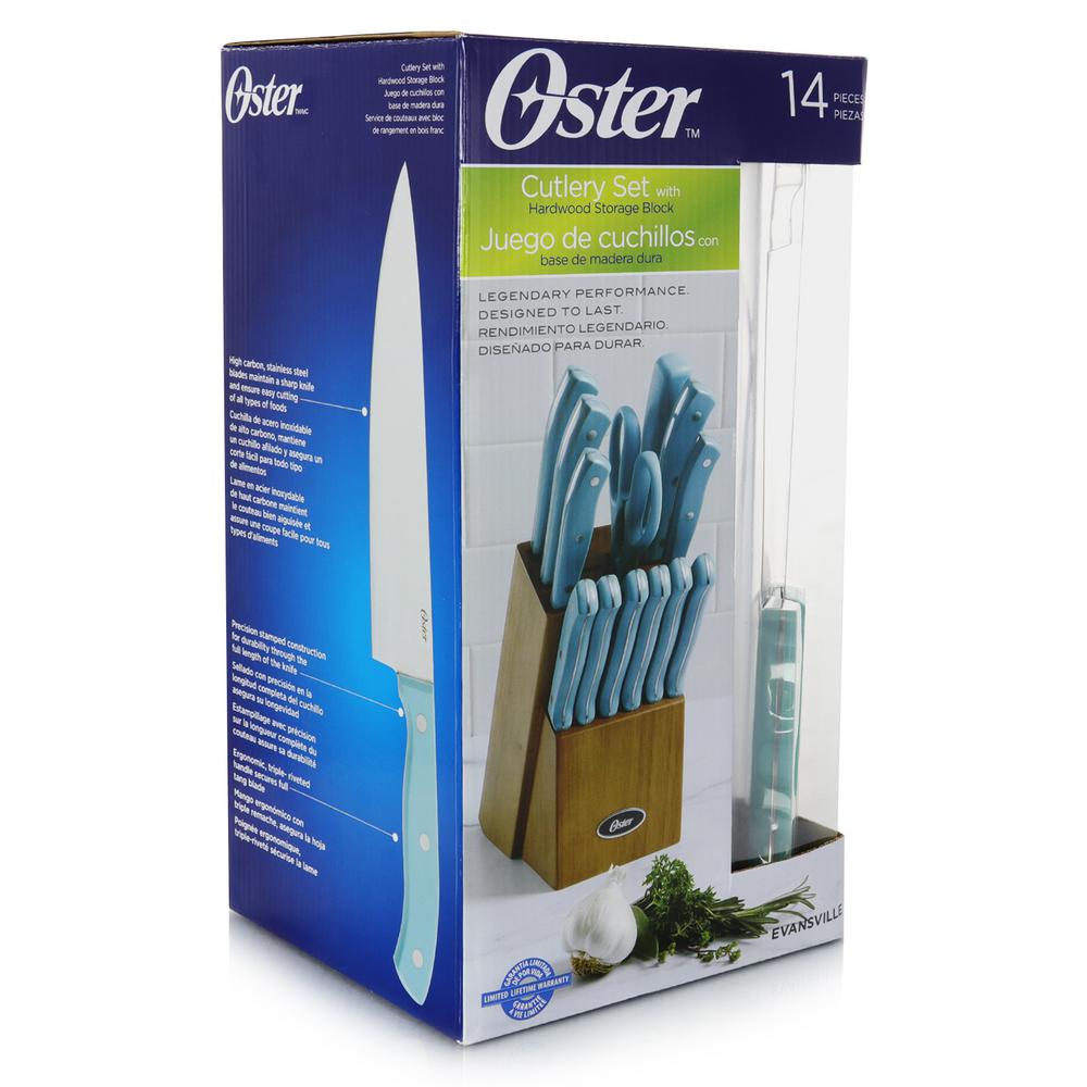 oster evansville knife set