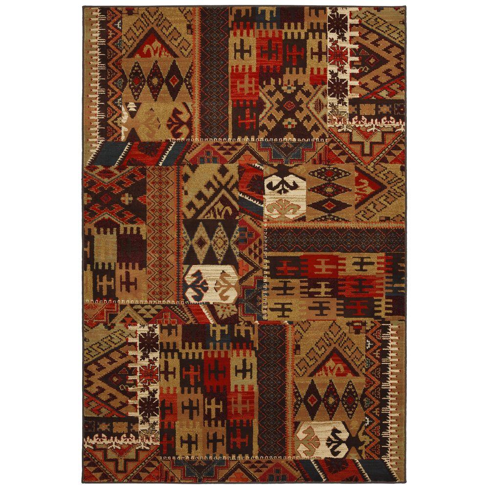 UPC 086093386566 product image for Mohawk Home Louis and Clark Bark Brown 8 ft. x 11 ft. Indoor Area Rug | upcitemdb.com