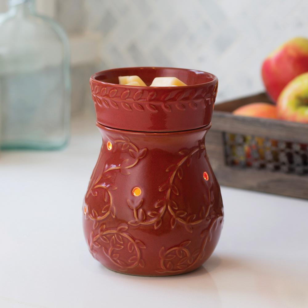 Candle Warmers Etc 8 In Cayenne Illumination Fragrance Warmer Candle Warmers Etc 8 In Cayenne Illumination Fragrance Warmer