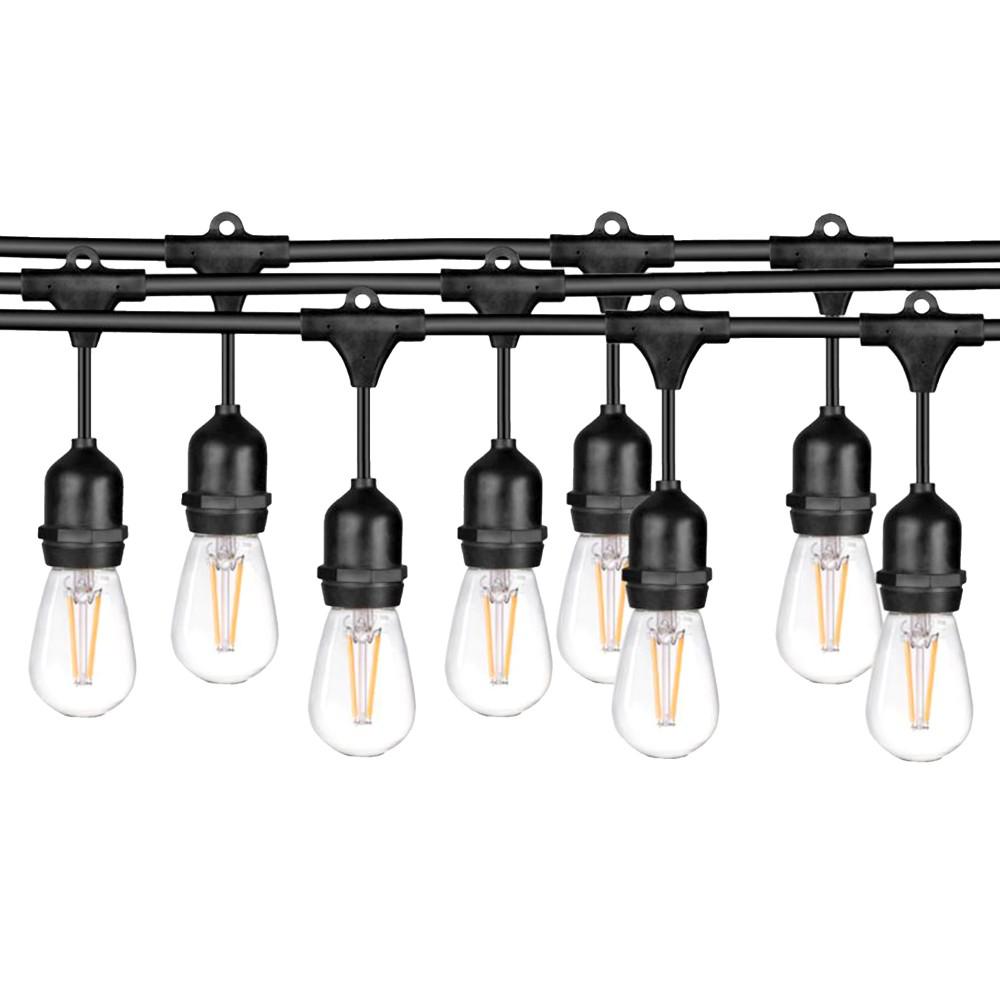 Led Rope And String Lights Outdoor Lighting 15 Light 48 Ft String