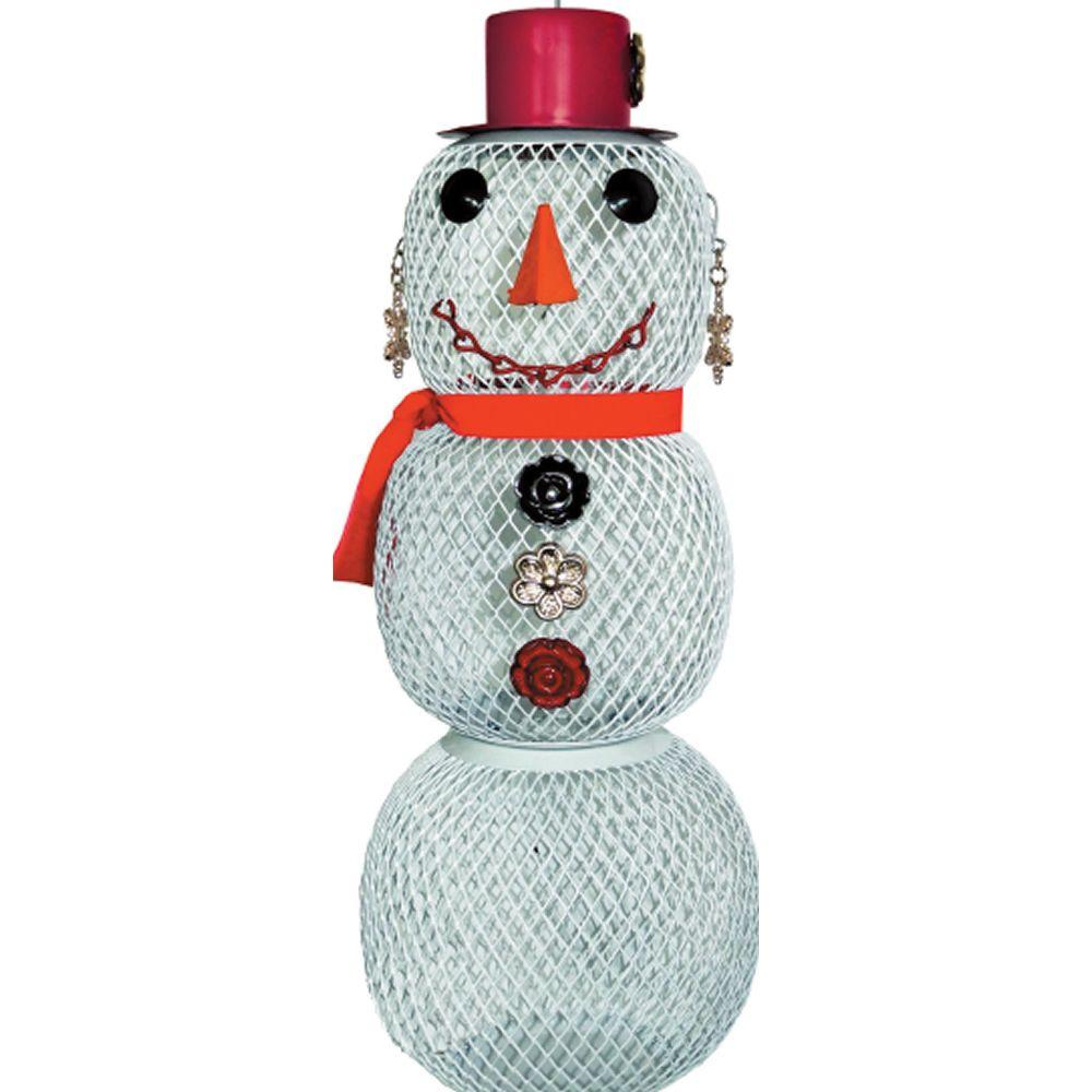 No No Snow Woman Hanging Bird Feeder 2 25 Lb Capacity Sw00354