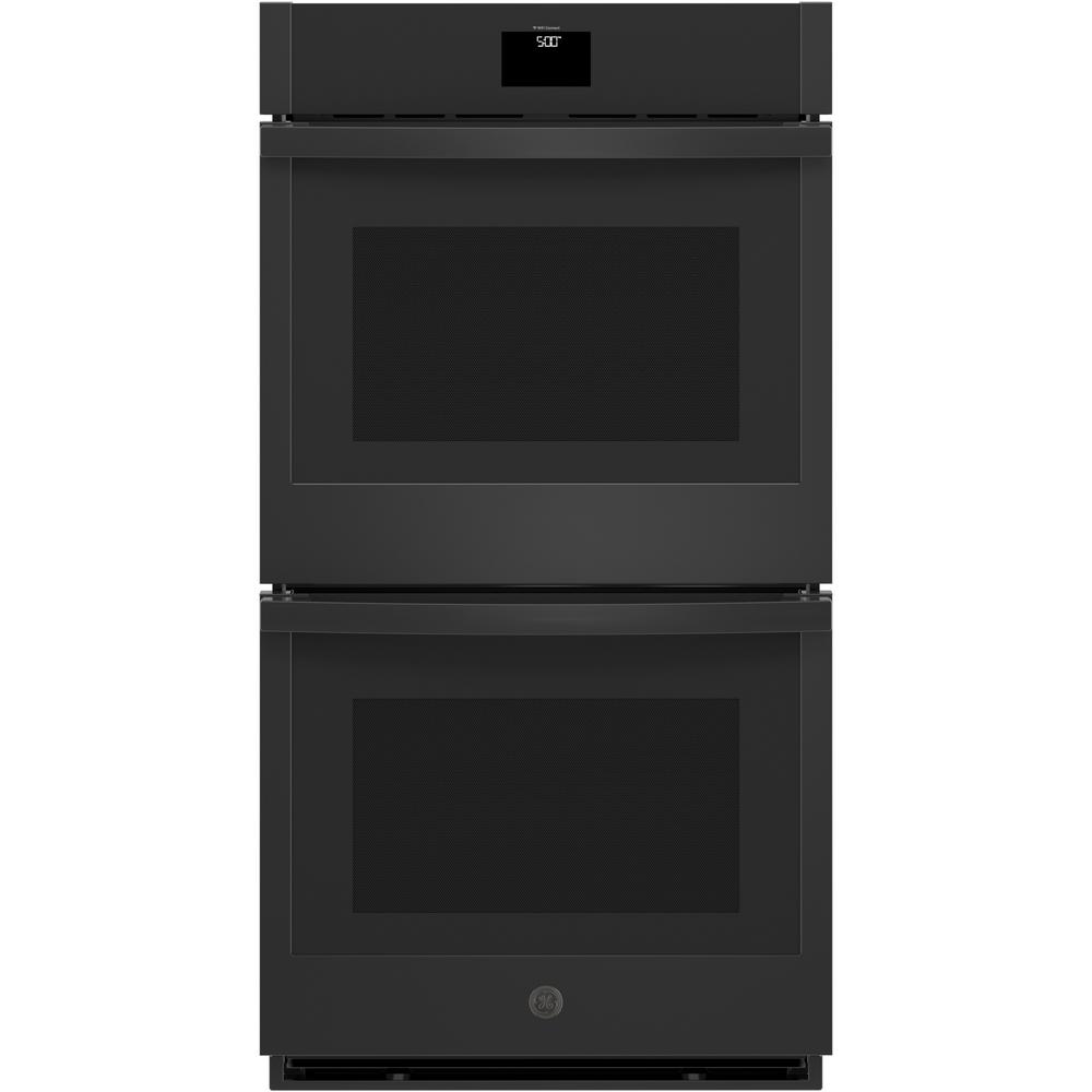 Whirlpool 24 in. Double Electric Wall Oven SelfCleaning in BlackWOD51ES4EB The Home Depot