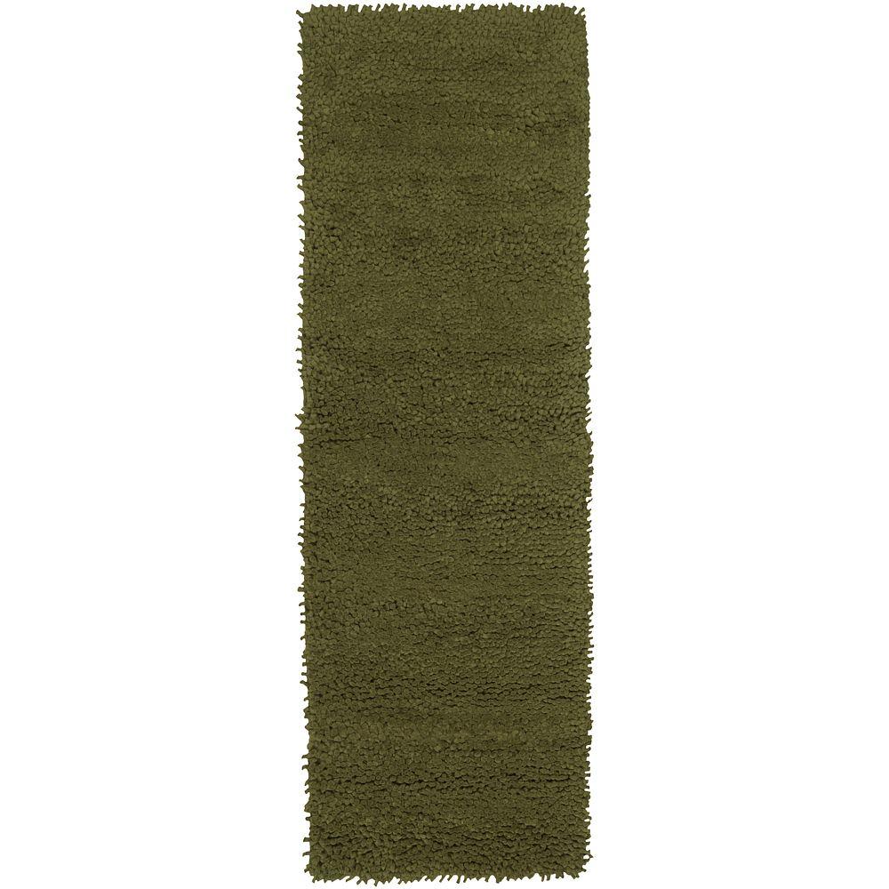 Artistic Weavers Cambridge Green 4 Ft X 10 Runner Rug Belle 410 Cambridge Green 4 Ft X 10 Runner Rug