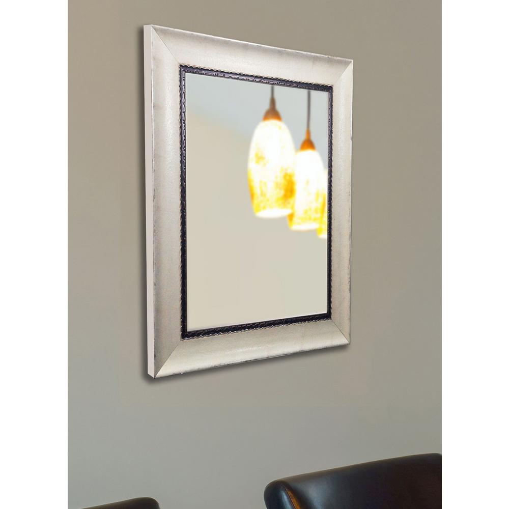 40 in. x 30 in. Jaded Ivory Non Beveled Vanity Wall MirrorV73/24.534.