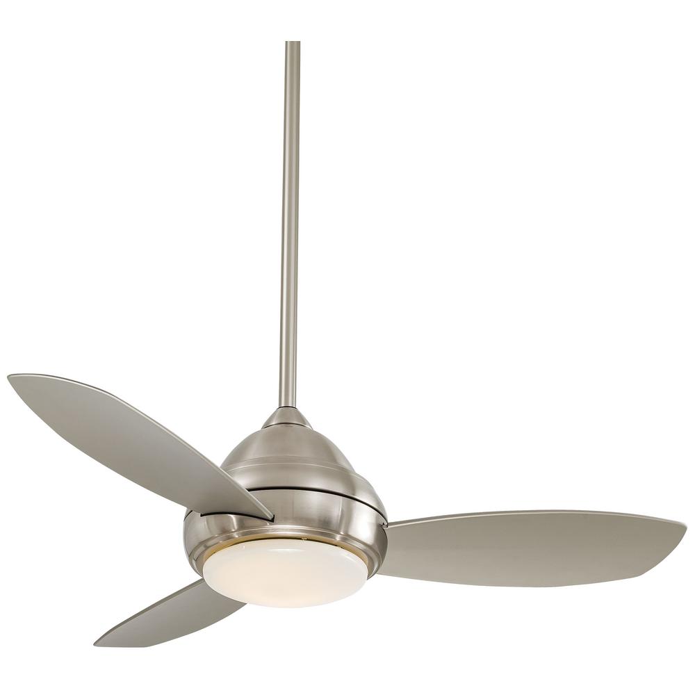 Minka Aire Concept I 44 In Integrated Led Indoor Brushed Nickel